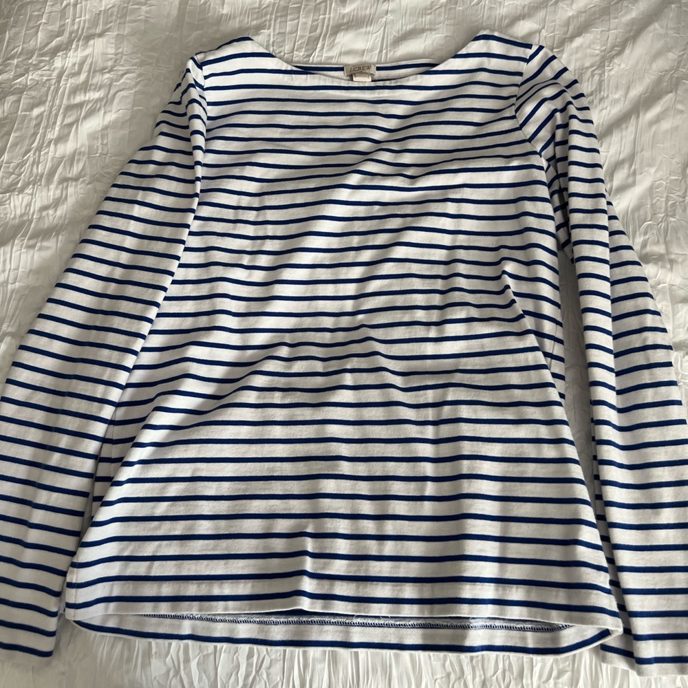JCrew long sleeve cotton top